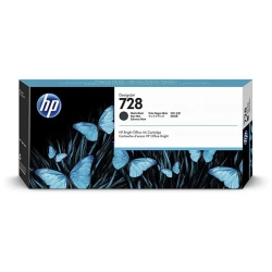 Oryginalny tusz HP 728 matte 3WX25A, czarny, 130 ml