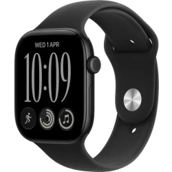 Apple Watch Series 12 46 mm GPS, aluminium w kolorze Black z paskiem Black Sport Band, kod producenta MJEK4MP/A. Apple Watch Series 12 46 mm GPS, aluminium w kolorze Black z paskiem Black Sport Band, kod producenta MJEK4MP/A.