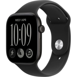 Apple Watch Series 12 42 mm GPS + Cellular; koperta 42 mm, materiał: aluminium, kolor: czarny; pasek sportowy, kolor: cz Apple Watch Series 12 42 mm GPS + Cellular; koperta 42 mm, materiał: aluminium, kolor: czarny; pasek sportowy, kolor: cz