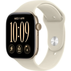 Apple Watch Series 12 46 mm GPS + Cellular; koperta 46 mm, materiał: aluminium, kolor: jasne złoto; pasek sportowy, kolo