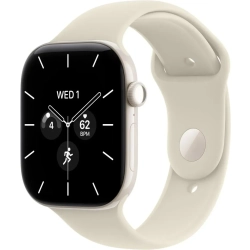 Apple Watch Series 12 46 mm GPS + Cellular; koperta 46 mm, materiał: ceramika, kolor: perłowa biel; pasek sportowy, kolo
