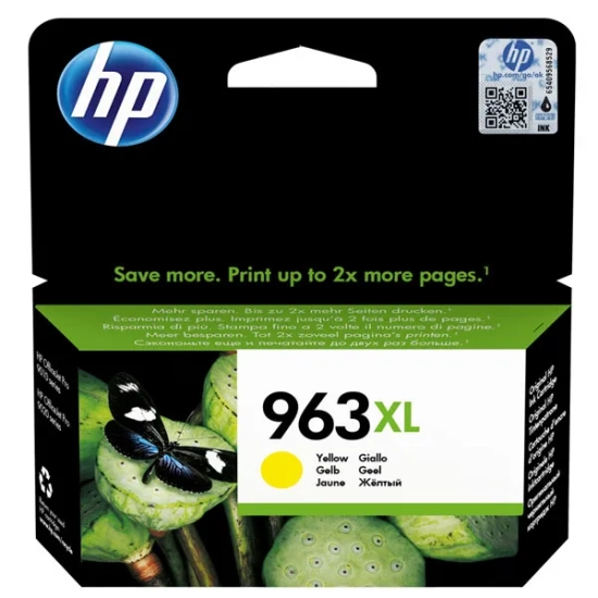 Oryginalny tusz HP 963XL high capacity 3JA29AE#BGY, żółty, 22,92 ml