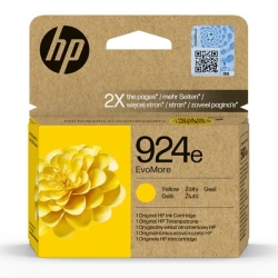 Oryginalny tusz HP EvoMore 4K0U9NE#CE1 924e, żółty, 800 stron