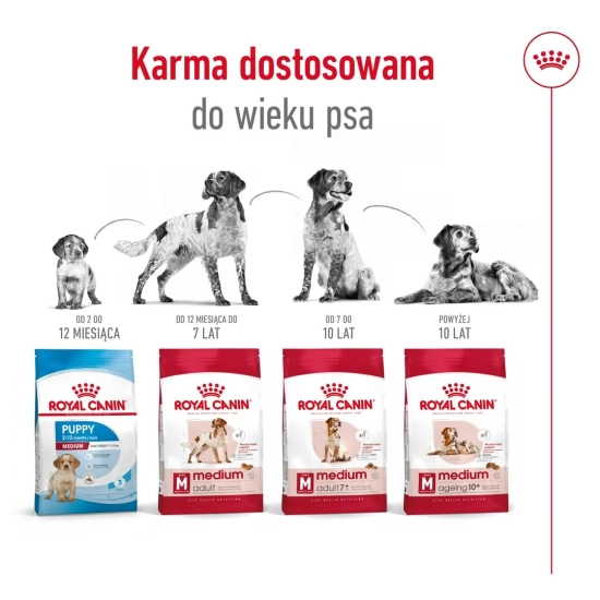 ROYAL CANIN SHN Medium Adult BF 15kg (WYPRZEDAŻ)