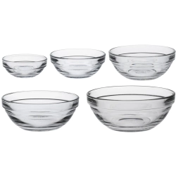 Duralex Miseczka salaterka transparentna GIGOGNE 310 ml - zestaw 6 szt.
