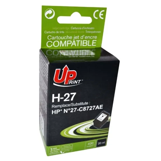 Kompatybilny tusz UPrint C8727AE H-27B, czarny, 20 ml