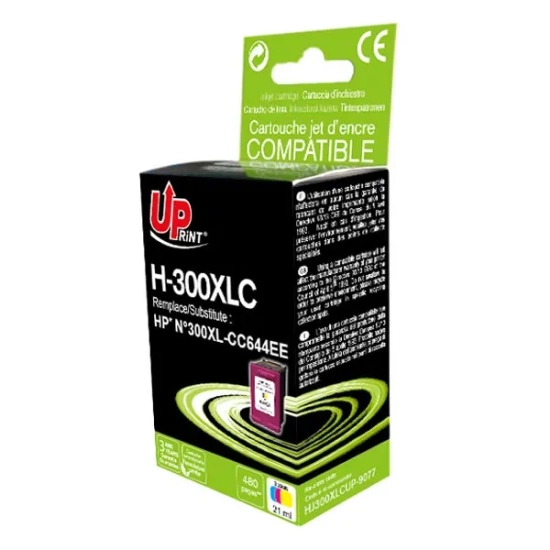 Kompatybilny tusz UPrint CC644EE HP 300XL H-300XL-CL, kolorowy, 19 ml
