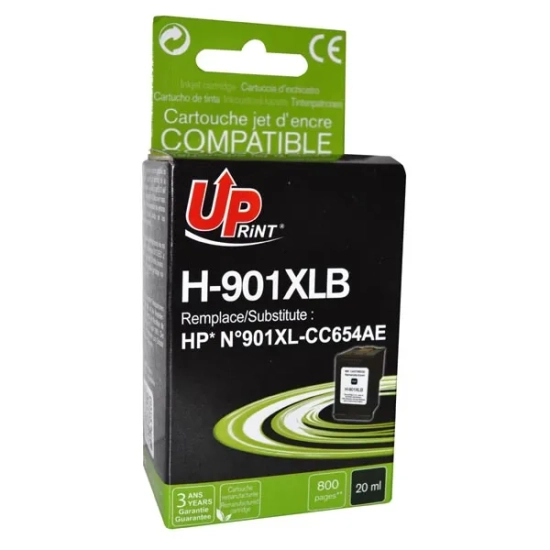 Kompatybilny tusz UPrint CC654AE HP 901XL H-901XLB, czarny, 20 ml