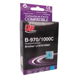 Kompatybilny tusz UPrint LC-1000C B-970C, cyjan, 10 ml