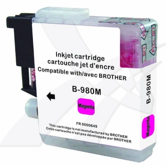 Kompatybilny tusz UPrint LC-980M B-980M, magenta, 12 ml