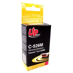 Kompatybilny tusz UPrint CLI526M chipem C-526M, magenta, 10 ml