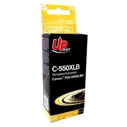 Kompatybilny tusz UPrint PGI550BK XL high capacity C-550XLB, czarny, 25 ml