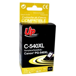 Kompatybilny tusz UPrint PG540XL C-540XL-B, czarny, 25 ml, 750 stron