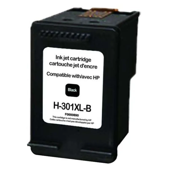 Kompatybilny tusz UPrint CH563EE HP 301XL H-301XLB, czarny, 20 ml
