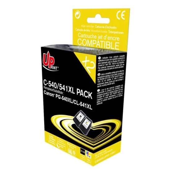 Kompatybilny tusz UPrint PG-540 XL/CL-541 XL C-540/541XL PACK, 18 ml