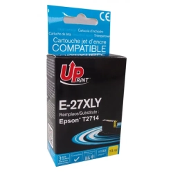 Kompatybilny tusz UPrint C13T27144010 27XL E-27XLY, żółty, 13 ml