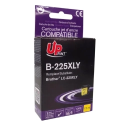 Kompatybilny tusz UPrint LC-225XLY B-225XLY, żółty, 13 ml, 1 200 stron