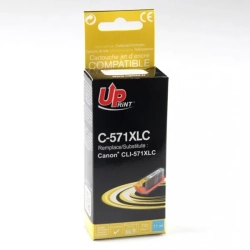 Kompatybilny tusz UPrint CLI571C XL high capacity C-571XLC, cyjan, 11 ml