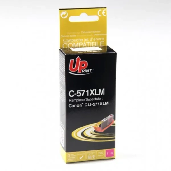 Kompatybilny tusz UPrint CLI571M XL high capacity C-571XLM, magenta, 11 ml
