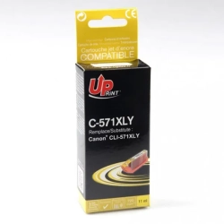 Kompatybilny tusz UPrint CLI571Y XL high capacity C-571XLY, żółty, 11 ml