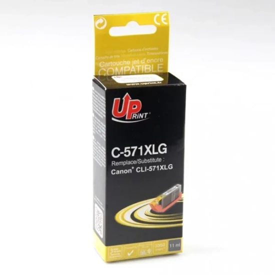 Kompatybilny tusz UPrint CLI571GY XL szary C-571XLGY, 11 ml, 300 stron