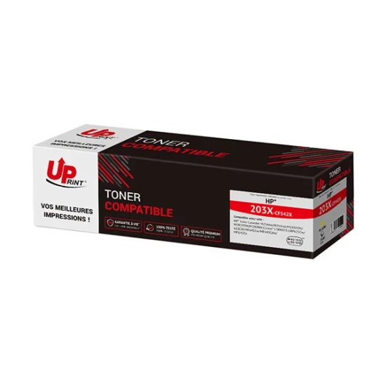 Kompatybilny toner UPrint do HP CF542X high capacity H.203XY, żółty