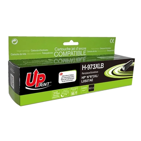 Kompatybilny tusz UPrint L0S07AE 182 H-973XLB, czarny, 182,5 ml