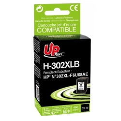Kompatybilny tusz UPrint F6U68AE HP 302XL H-302XLB, czarny, 20 ml