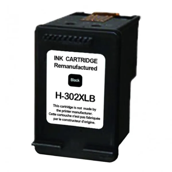 Kompatybilny tusz UPrint F6U68AE HP 302XL H-302XLB, czarny, 20 ml