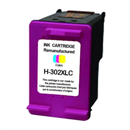 Kompatybilny tusz UPrint F6U67AE HP 302XL H-302XLC, kolorowy, 18 ml