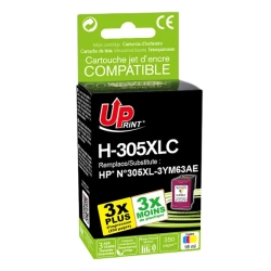 Kompatybilny tusz UPrint 3YM63AE HP 305XL H-305XLCL, kolorowy, 350 stron