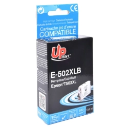 Kompatybilny tusz UPrint C13T02W14010 502XL E-502XLB, czarny, 13,2 ml