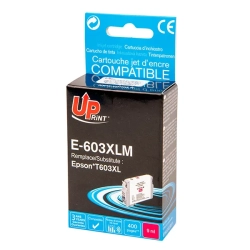 Kompatybilny tusz UPrint C13T03A34010 603XL E-603XLM, magenta, 9 ml
