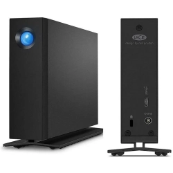 Czarny zewnętrzny dysk LaCie d2 Professional 4 TB, model STHA4000800.