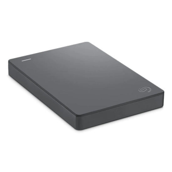 Zewnętrzny dysk HDD Seagate Basic Portable 5 TB w kolorze srebrny, model STJL5000400.