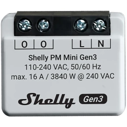 Miernik mocy Shelly PM Mini Gen3 Wi-Fi Miernik mocy Shelly PM Mini Gen3 Wi-Fi