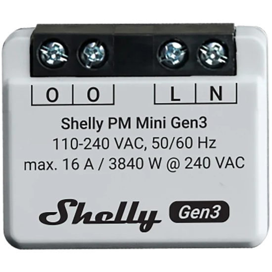 Miernik mocy Shelly PM Mini Gen3 Wi-Fi