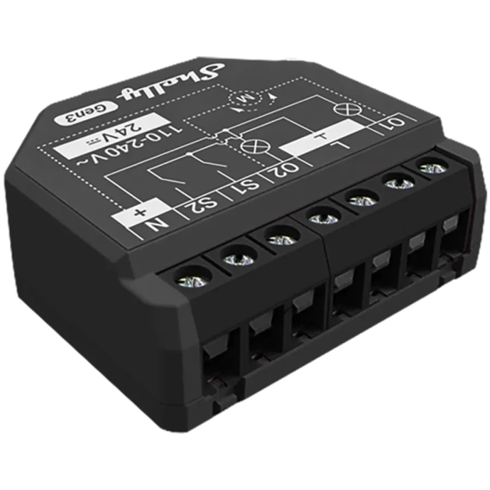 Moduł Shelly 2PM Gen3 Wi-Fi z pomiarem mocy