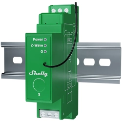 Ściemniacz Shelly Wave Pro Dimmer 1PM, Z-Wave, pomiar mocy, DIN