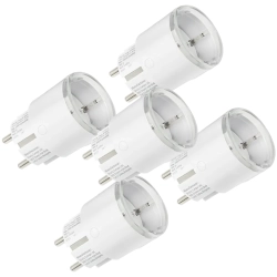 Zestaw 5 gniazdek Shelly Plug S Gen3 MTR białych