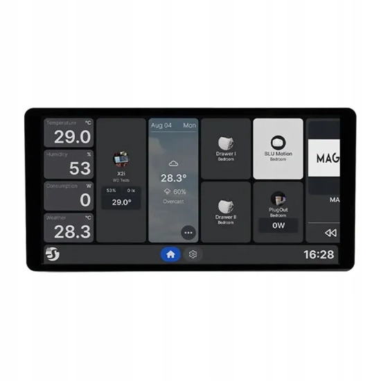 Panel dotykowy Shelly Wall Display X2i 6,95 cala