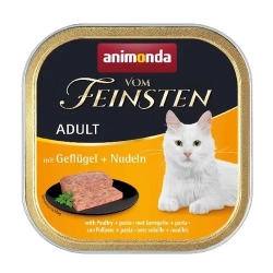ANIMONDA Vom Feinsten Menue Cat drób z makaronem - mokra karma dla kota