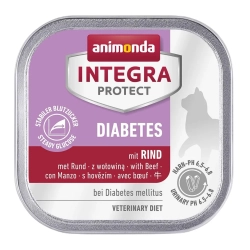ANIMONDA Integra Protect Diabetes wołowina - mokra karma dla kota - 100 g