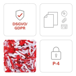 Niszczarka dokumentów HSM Pure 630, ścinki 4,5 × 30 mm, kosz 130 l HSM
