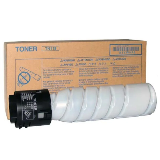 Oryginalny toner Konica Minolta TN118 A3VW051 A3VW050, czarny
