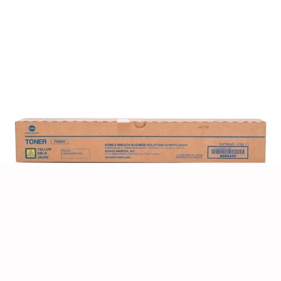 Oryginalny toner Konica Minolta TN324Y A8DA250, żółty, 26 000 stron