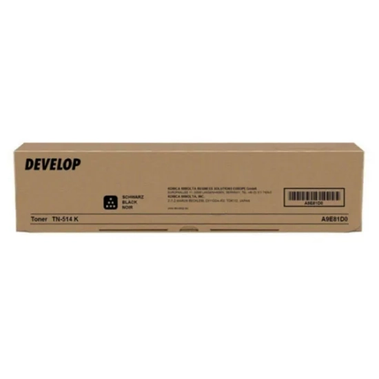 Oryginalny toner Develop TN-514B A9E81D0, czarny, 28 000 stron