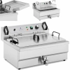 Royal Catering Smażalnik do pączków ryb frytek z ociekaczem 3000 W 16 l