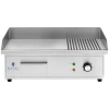 Royal Catering Grill elektryczny płyta grillowa gładka ryflowana 548 x 350