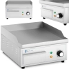 Royal Catering Grill elektryczny płyta grillowa gładka 35 x 38 cm 2000 W